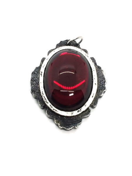Goth Necklace - Vampiric Amulet with Setting Options