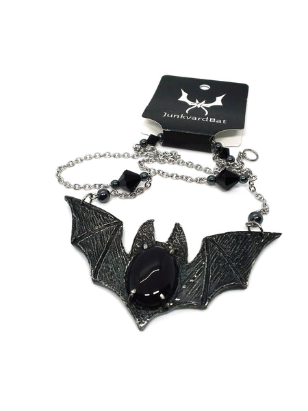 (Wholesale) Mourning Bat Necklace