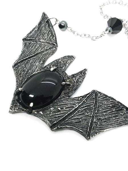 Mourning Bat Necklace