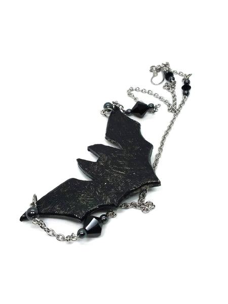 Mourning Bat Necklace