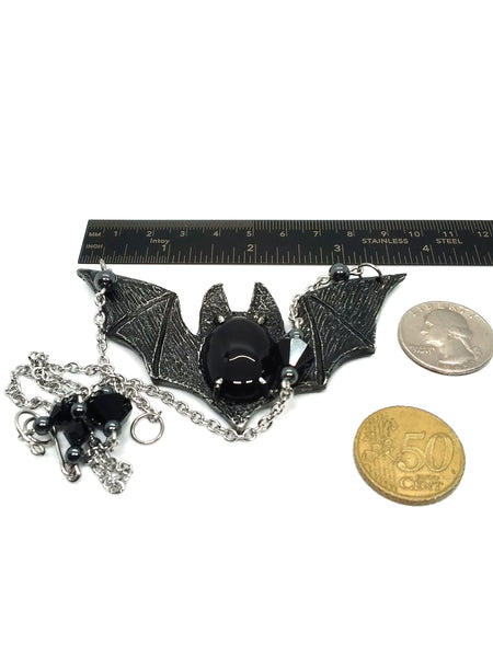 Mourning Bat Necklace