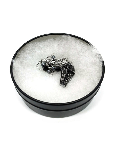 Goth Necklace - Small Coffin Necklace