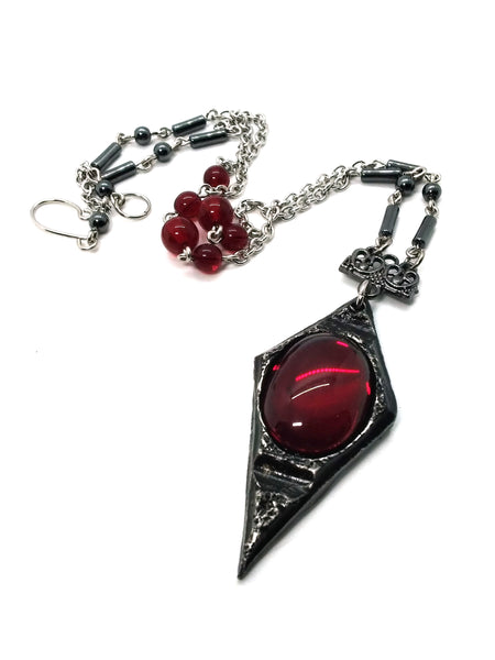 (Wholesale) Goth Necklace - Obelisk