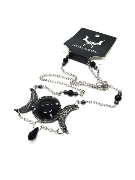 (Wholesale) Triple Moon Goddess Necklace