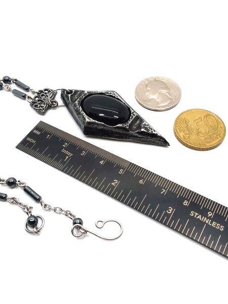 (Wholesale) Goth Necklace - Obelisk