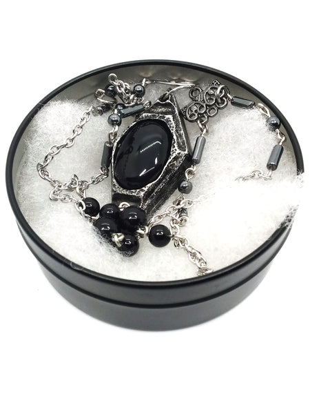 (Wholesale) Goth Necklace - Obelisk