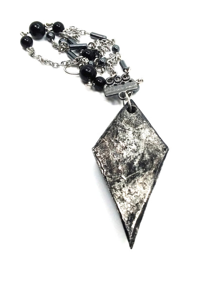 (Wholesale) Goth Necklace - Obelisk