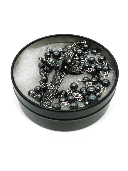 (Wholesale) Spiked Cross Rosary