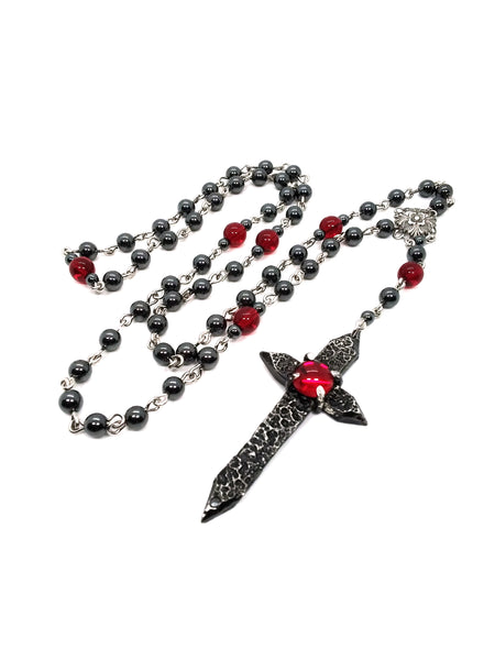 (Wholesale) Spiked Cross Rosary