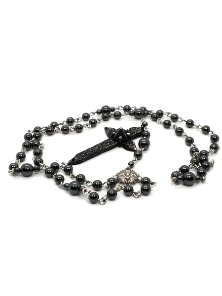 (Wholesale) Spiked Cross Rosary