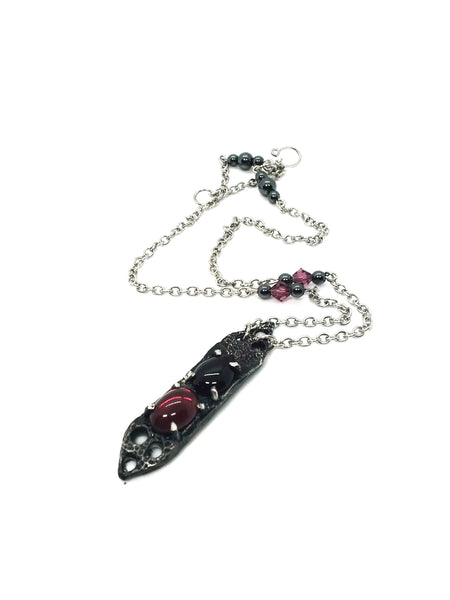 Cathedral Window Ruin Necklace