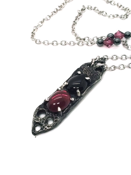 Cathedral Window Ruin Necklace