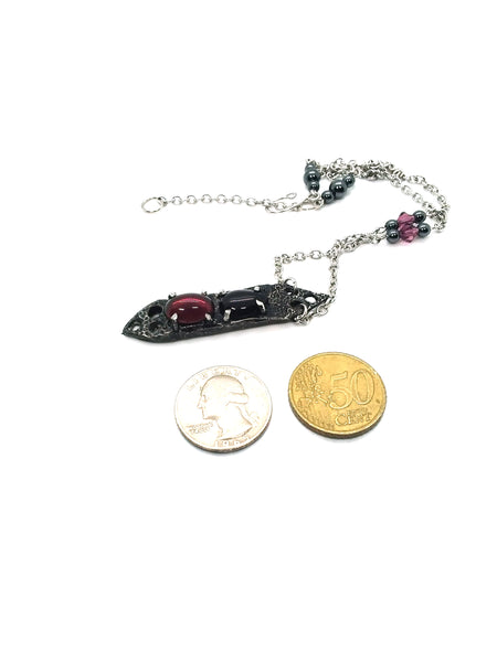 Cathedral Window Ruin Necklace