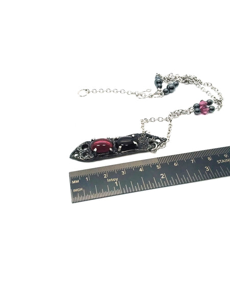 Cathedral Window Ruin Necklace