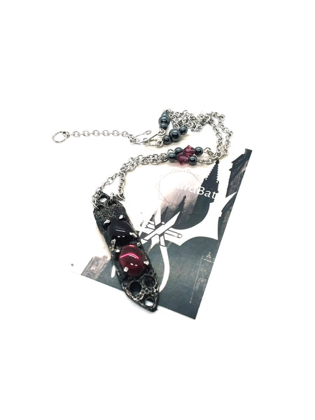 Cathedral Window Ruin Necklace