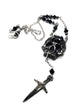 (Wholesale) Goth Necklace - Skull and Dagger