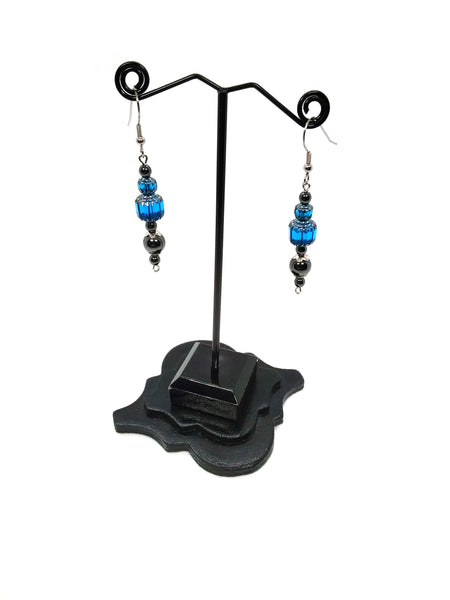 (Wholesale) Goth Earrings - Cathedral Glass