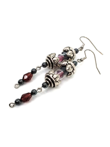 Goth Earrings - Magic Vial