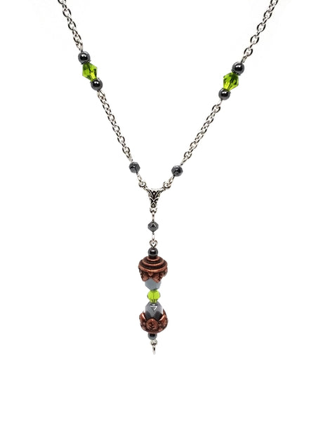 (Wholesale) Charm Necklace - Mysterious Vial